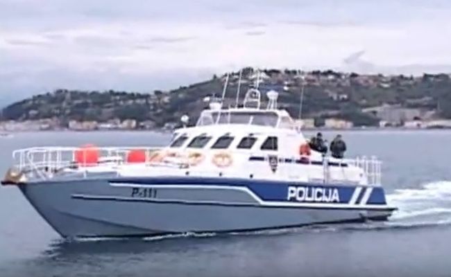 policija slovenija, more