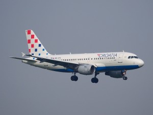 croatia airlines, zrakoplov