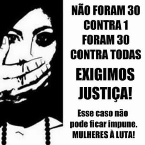 silovanje, plakat, brazil