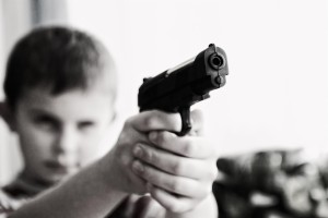 djeca, oružje, pištolj