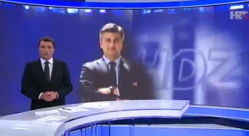 VIDEO: HRT GURA HDZ - Snimka pokazuje kako nekoliko dana počinje Dnevnik
