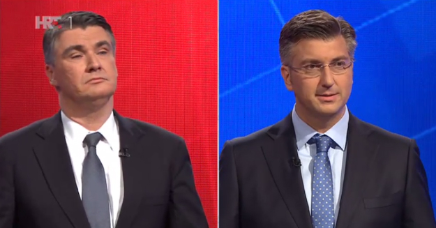 HRT DEBATA: Pogledajte kako se Plenković i Milanović nose s pitanjima o sudbini Hrvatske