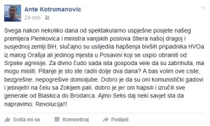 ante kotromanović, facebook