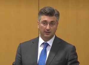 andrej plenković, premijer