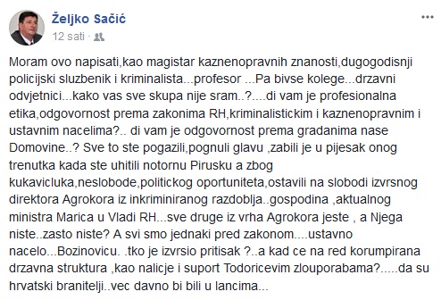 sačić, faksimil